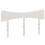 VidaXL vidaXL Headboard Bed Header Bed Headboard Panel White 160 cm Solid Wood Pine 6