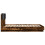 VidaXL vidaXL Bed Frame with Headboard Bed Smoked Oak Small Double Engineered Wood 5
