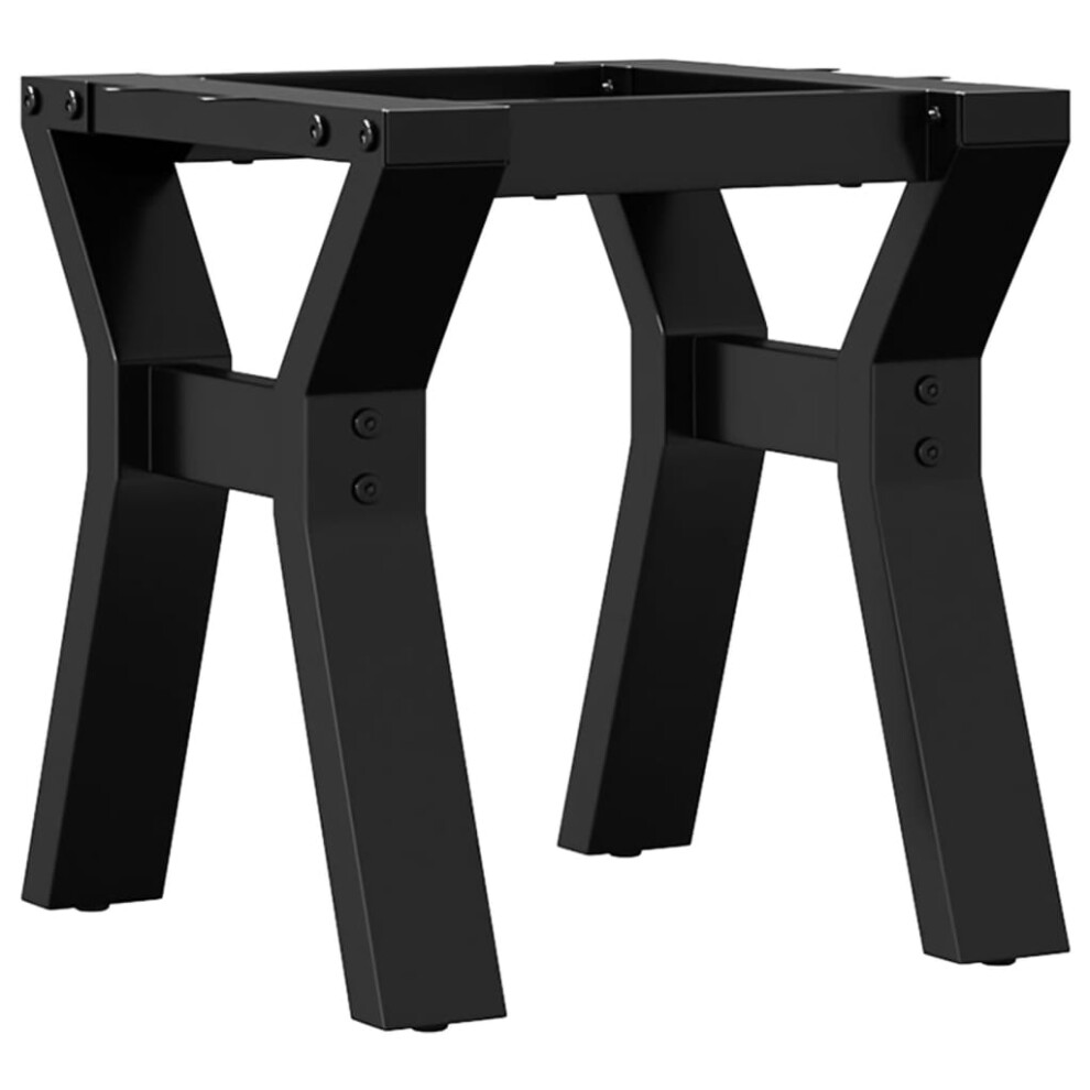 vidaXL Coffee Table Legs Y-Frame Desk Legs Metal Furniture Legs Cast Iron