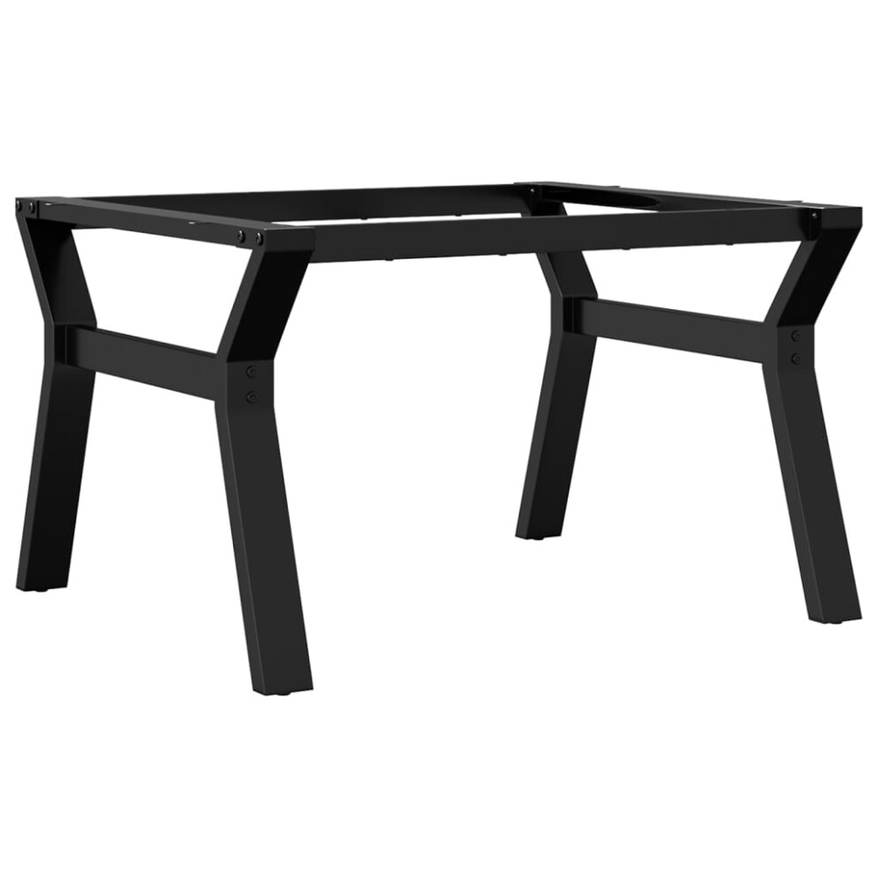 vidaXL Coffee Table Legs Y-Frame Desk Legs DIY Metal Furniture Legs Steel