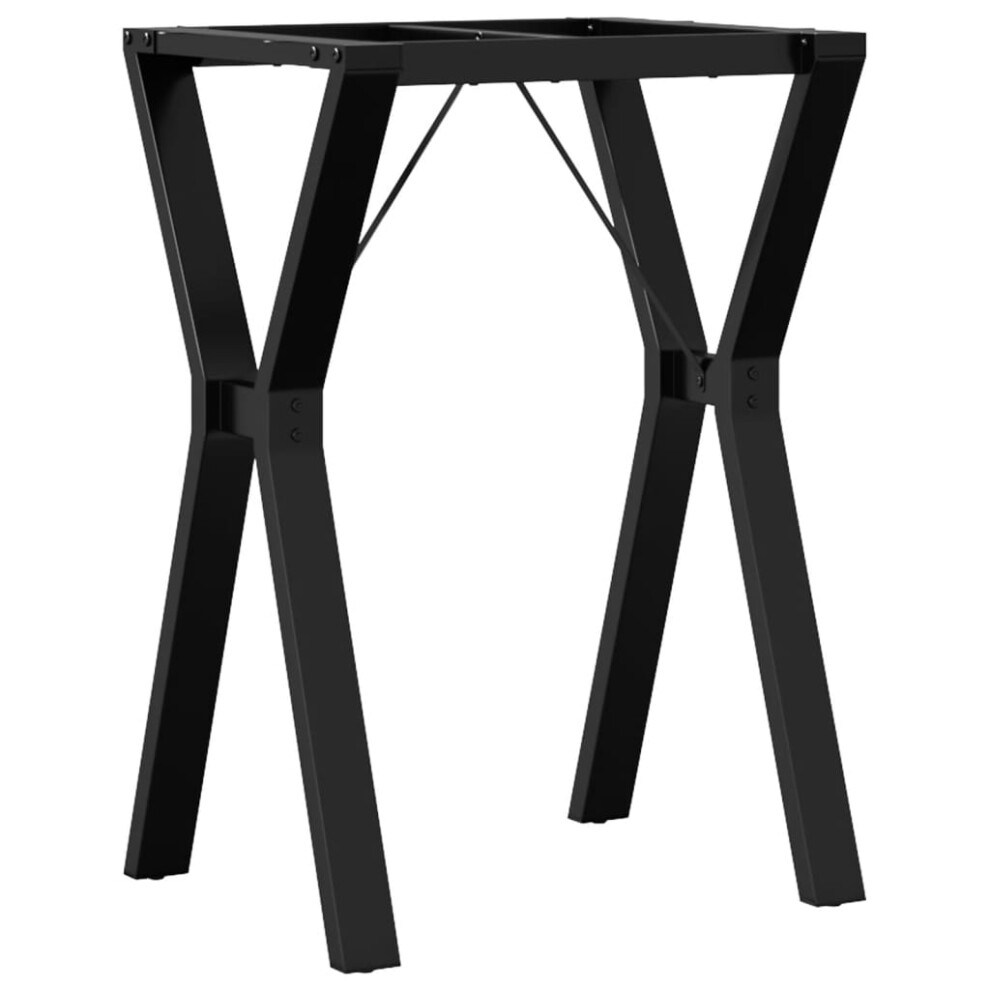 vidaXL Dining Table Legs Y-Frame Desk Legs Metal Furniture Legs Cast Iron