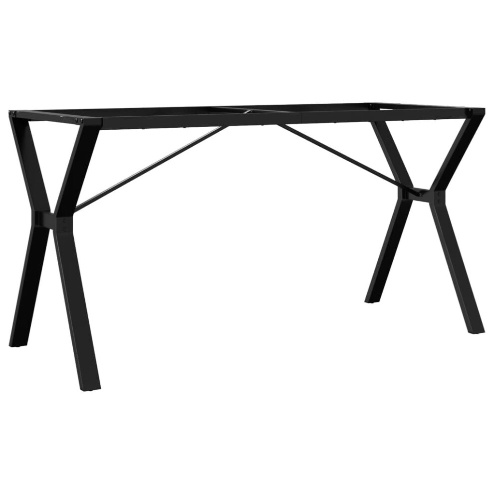 vidaXL Dining Table Legs Y-Frame Desk Legs Metal Furniture Legs Cast Iron