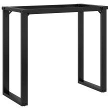 vidaXL Dining Table Legs O-Frame Desk Legs DIY Metal Furniture Legs Steel