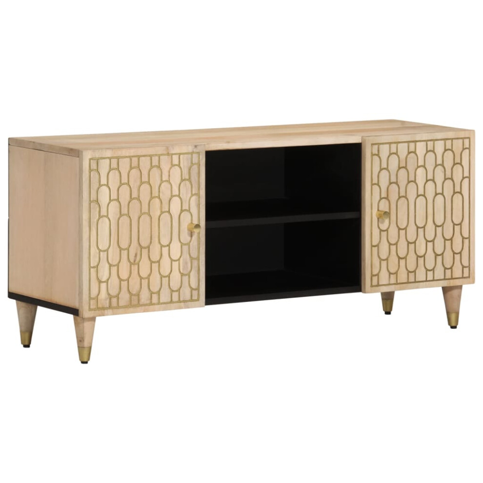 vidaXL TV Cabinet Sideboard Entertainment Centre TV Stand Solid Wood Mango