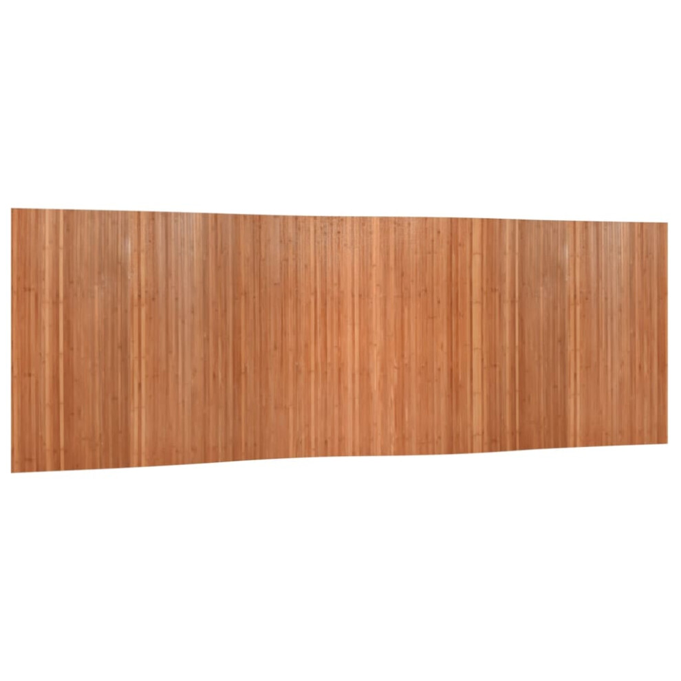 vidaXL Room Divider Privacy Screen Room Partition Privacy Panel Natural Bamboo