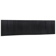vidaXL Room Divider Privacy Screen Room Partition Privacy Panel Black Bamboo