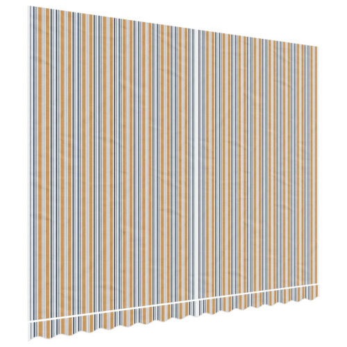 VidaXL vidaXL Replacement Fabric for Awning Canopy Cloth Multicolour Stripe 4x3 m 1