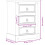 VidaXL vidaXL Bedside Cabinet Nightstand Bed Side Table Bed Cabinet Solid Wood Pine 9
