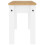 VidaXL vidaXL Dining Bench Hall Dining Room Seat Kitchen Bench White Solid Wood Pine 5