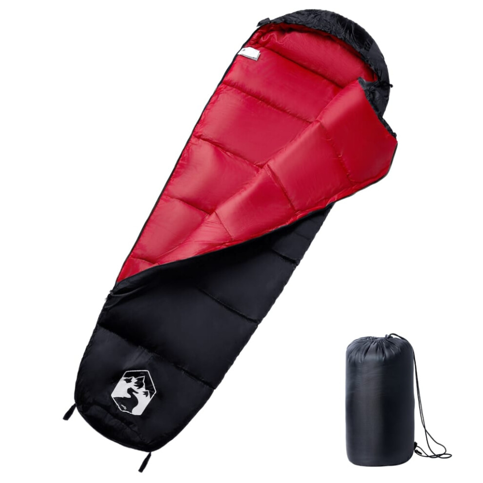 vidaXL Mummy Sleeping Bag For Adults Camping Hiking Sleeping Bag 3 Seasons