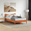 VidaXL vidaXL Headboard Bed Header Bed Headboard Wax Brown 120 cm Solid Wood Pine 3