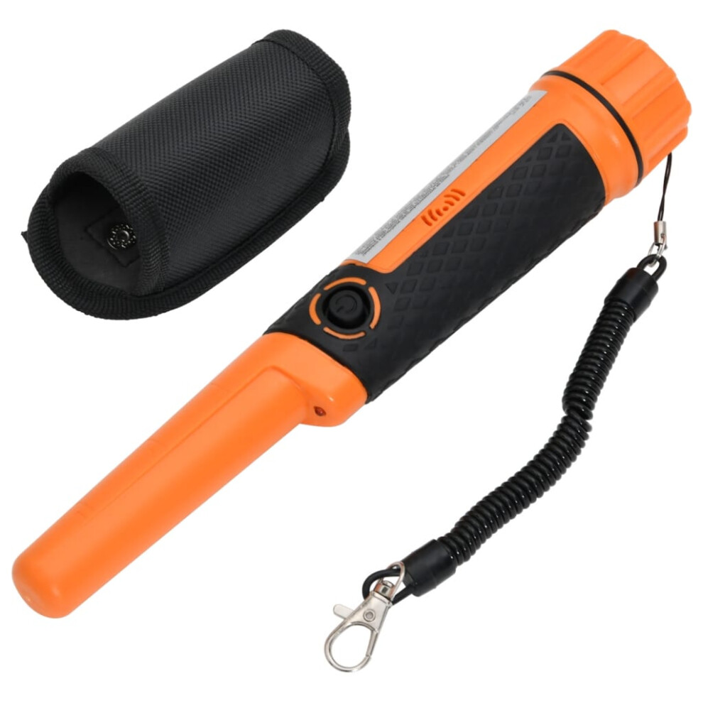 vidaXL Pinpointer Metal Detector Wand Pinpointing Finder Probe Detector Orange