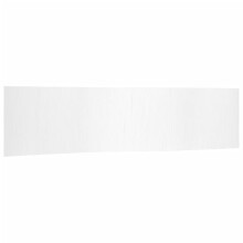 vidaXL Room Divider Privacy Screen Room Partition Privacy Panel White Bamboo