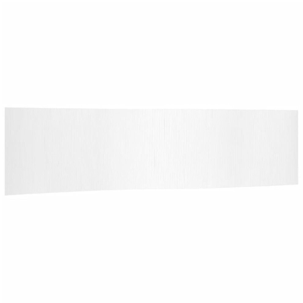 vidaXL Room Divider Privacy Screen Room Partition Privacy Panel White Bamboo