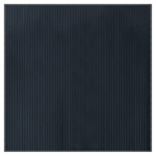 vidaXL Rug Floor Mat Area Rug Hallway Carpet Runner Mat Square Grey Bamboo