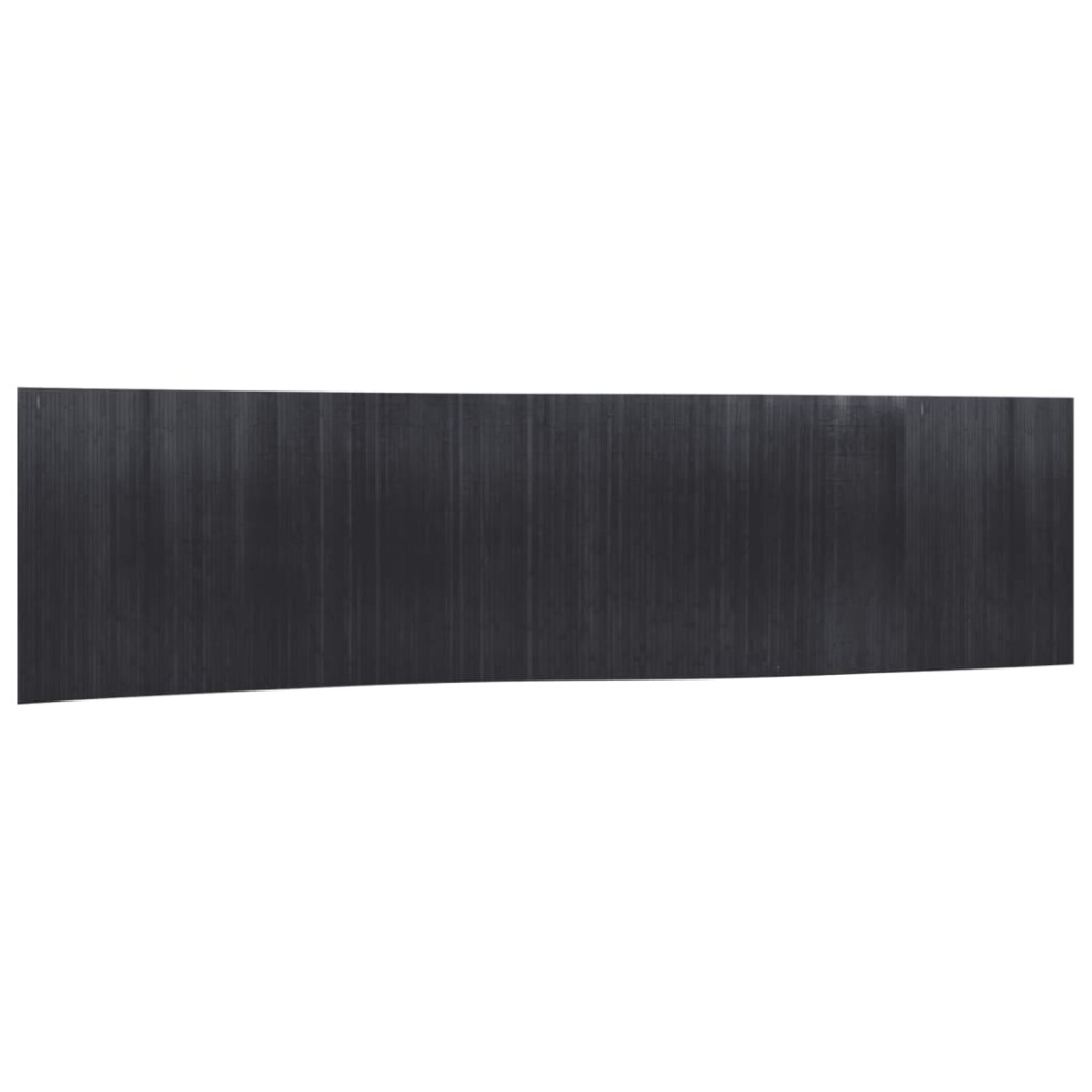 vidaXL Room Divider Privacy Screen Room Partition Privacy Panel Grey Bamboo