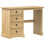 VidaXL vidaXL Dressing Table Cosmetic Table Makeup Table Vanity Desk Solid Wood Pine 2