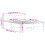 VidaXL vidaXL Bed Frame Bed Base Bedstead White 135x190 cm Double Solid Wood Pine 4
