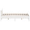 VidaXL vidaXL Bed Frame Bed Base Bedstead White 135x190 cm Double Solid Wood Pine 5