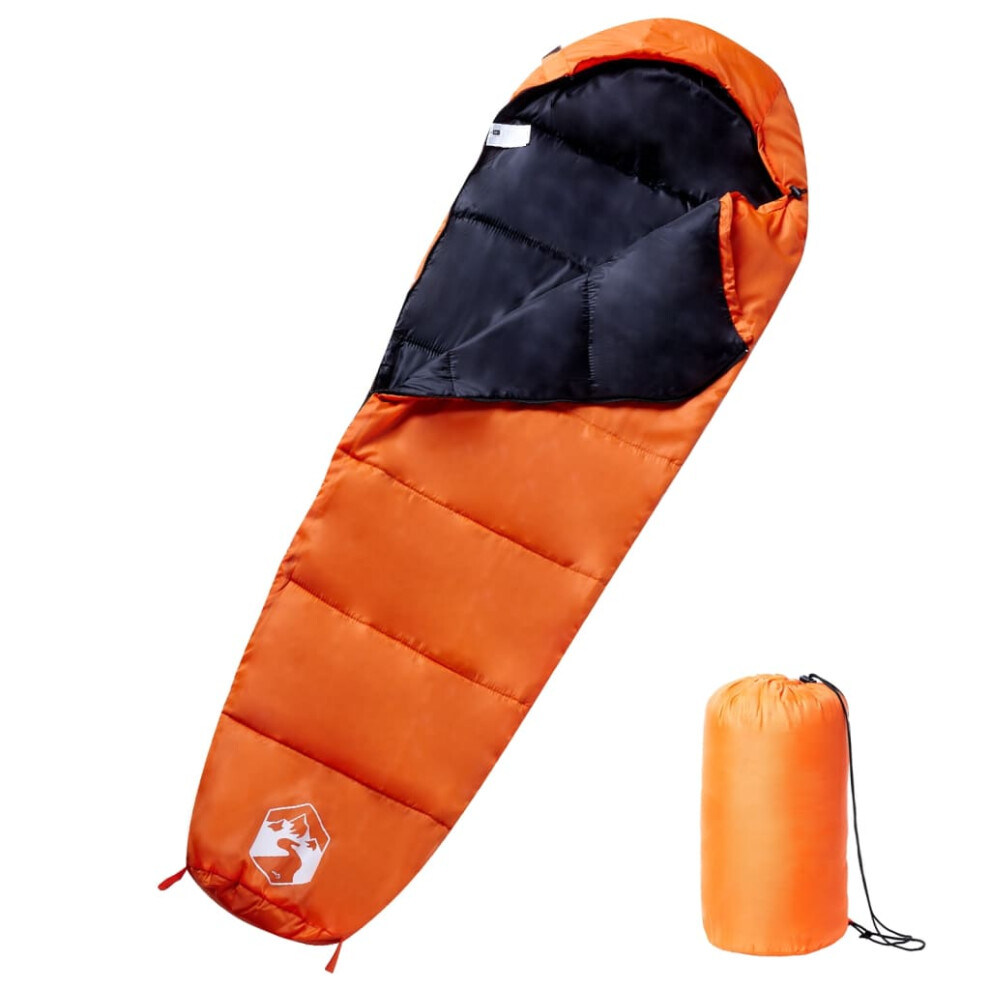 vidaXL Mummy Sleeping Bag for Adults Camping Hiking Sleeping Bag 3 Seasons