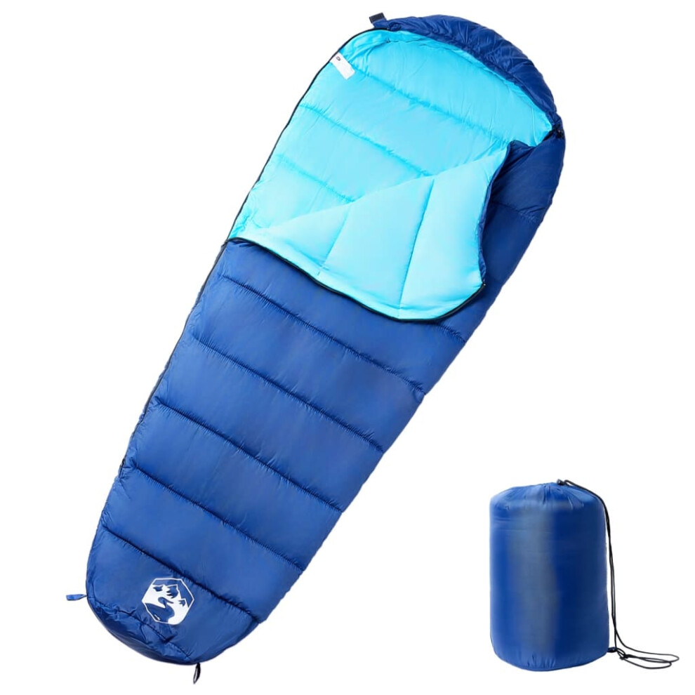 vidaXL Mummy Sleeping Bag for Adults Camping Hiking Sleeping Bag 3 Seasons