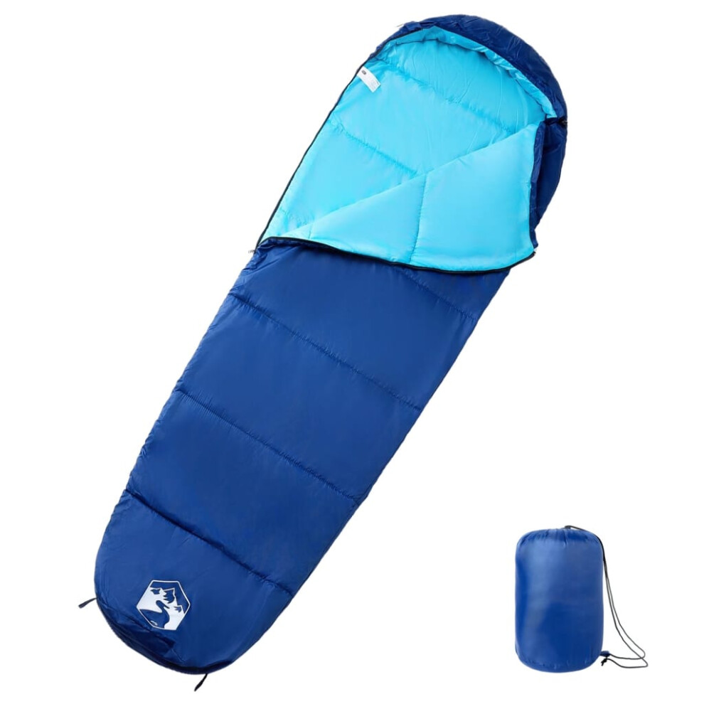 vidaXL Mummy Sleeping Bag for Adults Camping Hiking Sleeping Bag 3 Seasons