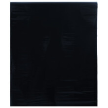 vidaXL Window Film Privacy Window Sticker Glass Film Static Frosted Black PVC