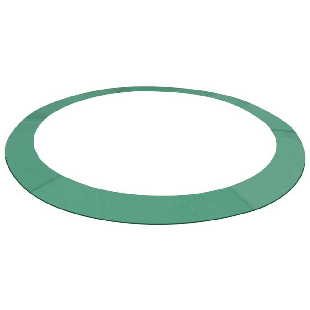 vidaXL Safety Pad PE Green for 15 Feet/4.57 m Round Trampoline Replacement Pad