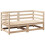 VidaXL vidaXL Garden Sofa Set 2 Piece Outdoor Sofa Set Corner Sofa Solid Wood Pine 1