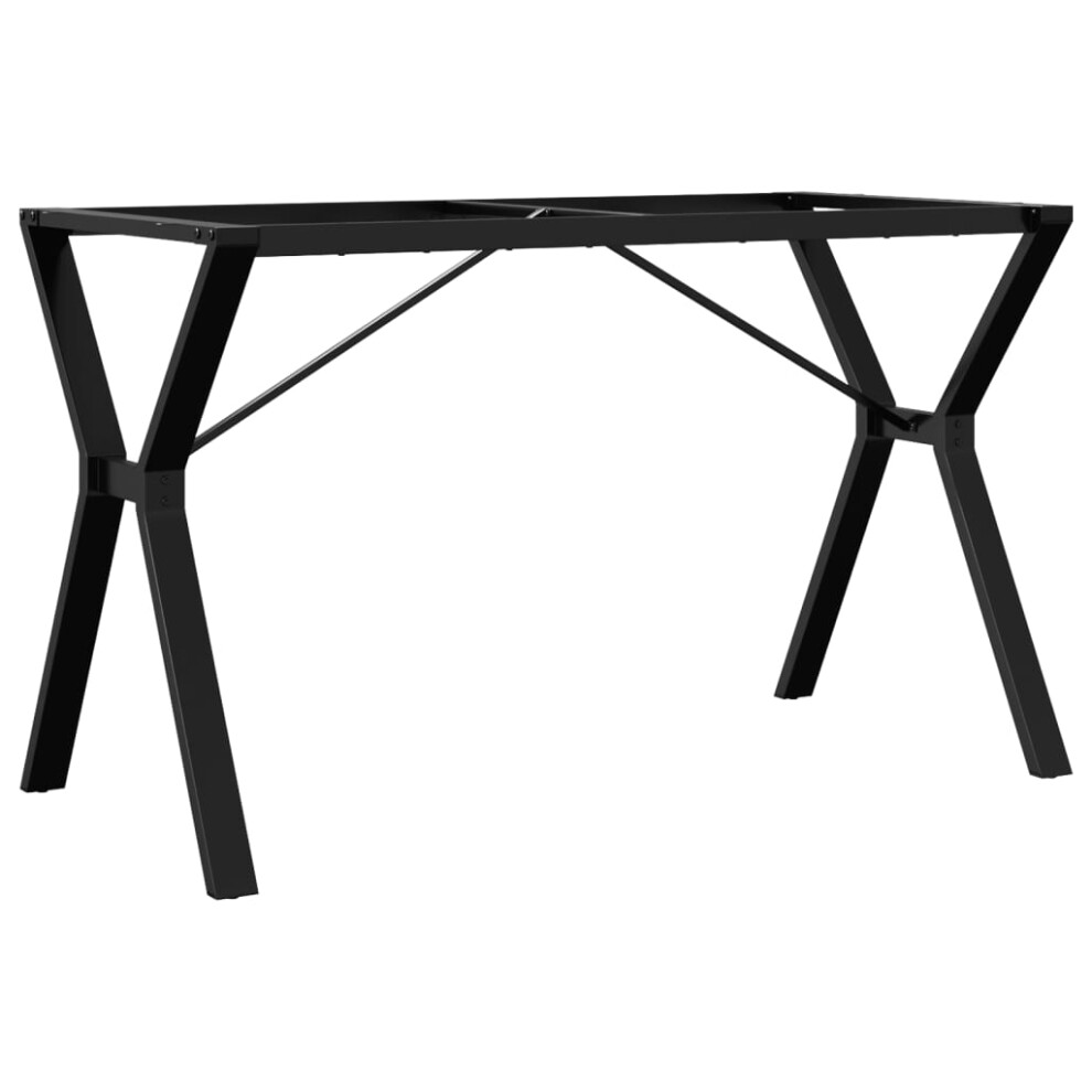 vidaXL Dining Table Legs Y-Frame Desk Legs Metal Furniture Legs Cast Iron