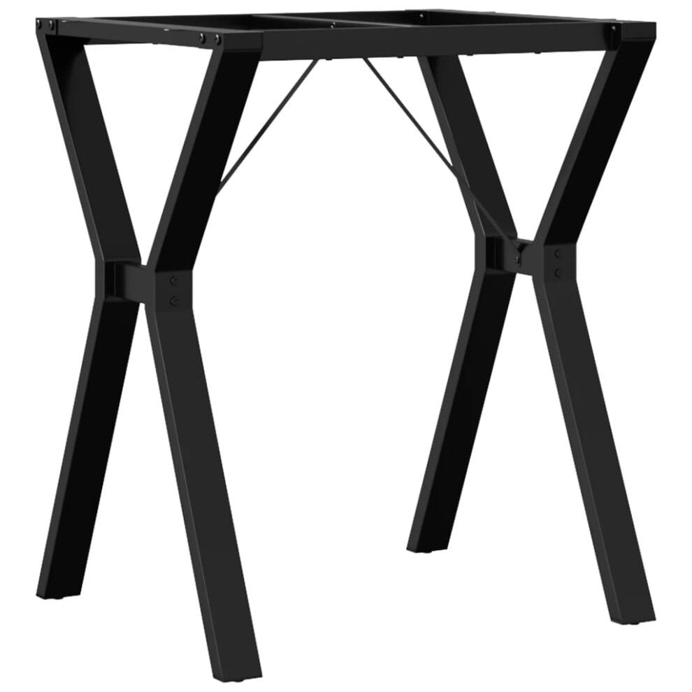 vidaXL Dining Table Legs Y-Frame Desk Legs Metal Furniture Legs Cast Iron