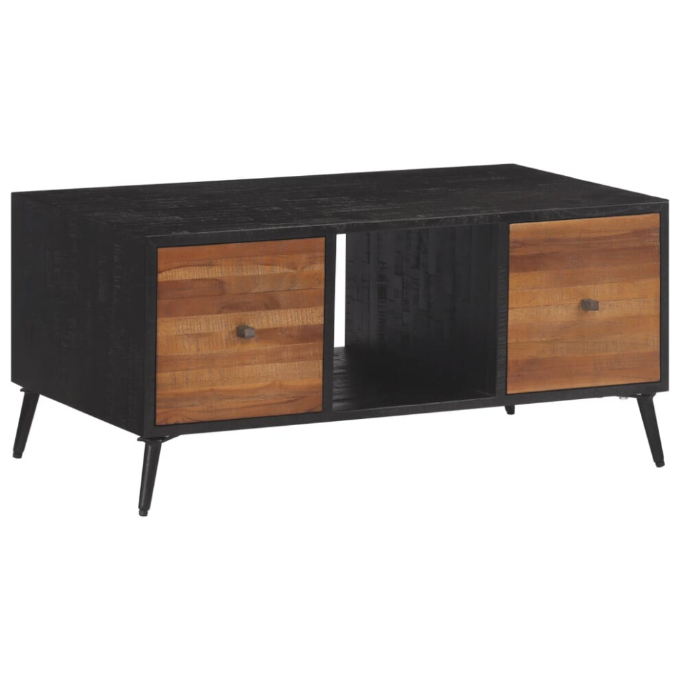 Vidaxl Coffee Table Hall Tea Side End Table Sofa Table Solid Reclaimed Teak Brown