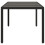 VidaXL vidaXL Gartentisch mit Glasplatte Schwarz 190x90x75 cm Poly Rattan 5