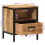 VidaXL vidaXL Bedside Cabinet Nightstand Side Table Bed Cabinet Solid Wood Mango 4