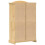 VidaXL vidaXL Wardrobe Organiser Closet Clothes Storage Organiser Solid Wood Pine 6