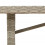 VidaXL vidaXL Gartentisch mit Glasplatte Hellgrau 190x80x74 cm Poly Rattan 9