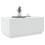 VidaXL vidaXL Coffee Table with LED Lights Hall End Table Side Tea Sofa Table White 6