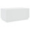 VidaXL vidaXL Coffee Table with LED Lights Hall End Table Side Tea Sofa Table White 3