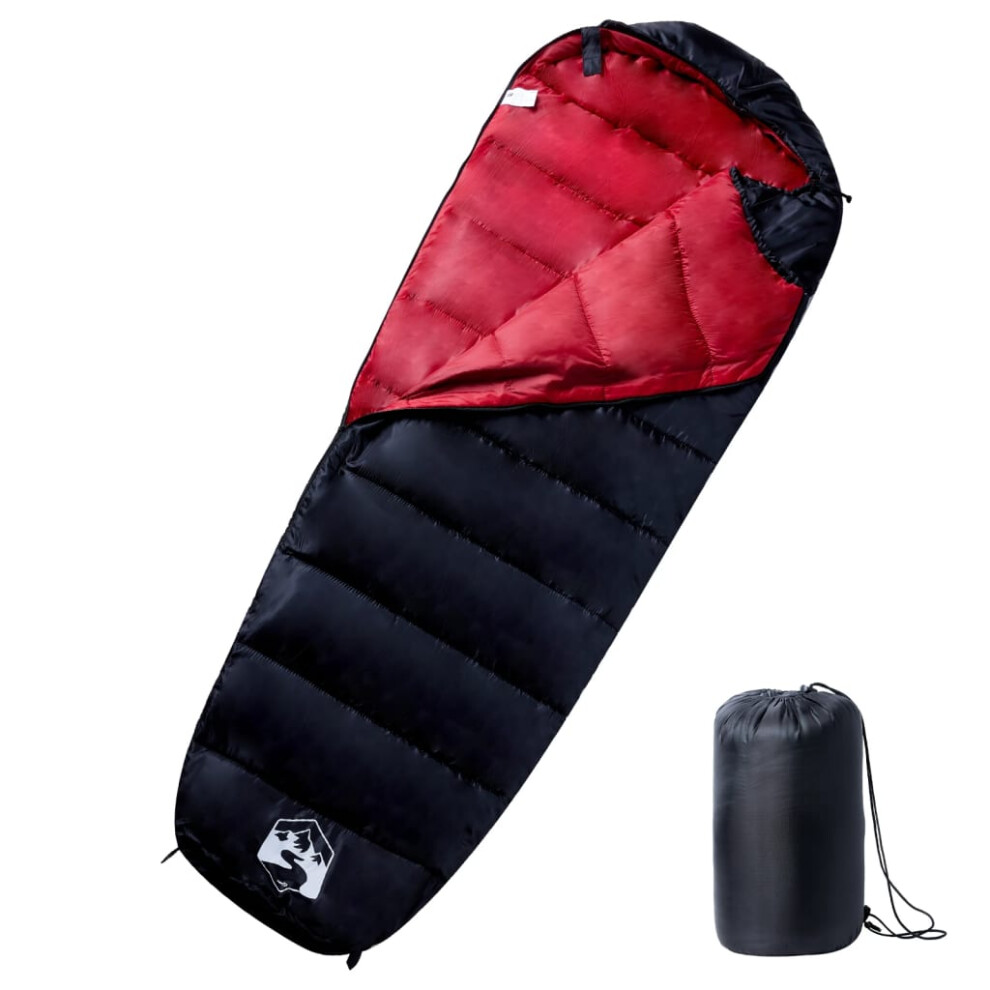 vidaXL Mummy Sleeping Bag for Adults Camping Hiking Sleeping Bag 3 Seasons