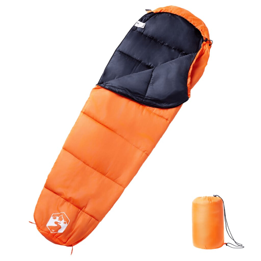 vidaXL Mummy Sleeping Bag for Adults Camping Hiking Sleeping Bag 3 Seasons