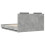 VidaXL vidaXL Bed Frame with Headboard Concrete Grey Small Double Engineered Wood 6