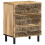 VidaXL vidaXL Bedside Cabinet Nightstand Bedroom End Table Bed Table Solid Wood Mango 1