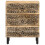 VidaXL vidaXL Bedside Cabinet Nightstand Bedroom End Table Bed Table Solid Wood Mango 5