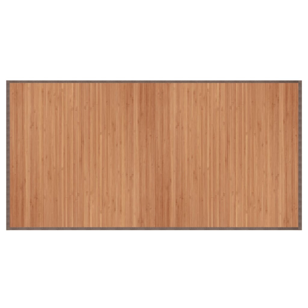 Vidaxl Rug Floor Mat Area Rug Hallway Carpet Runner Rectangular Natural Bamboo