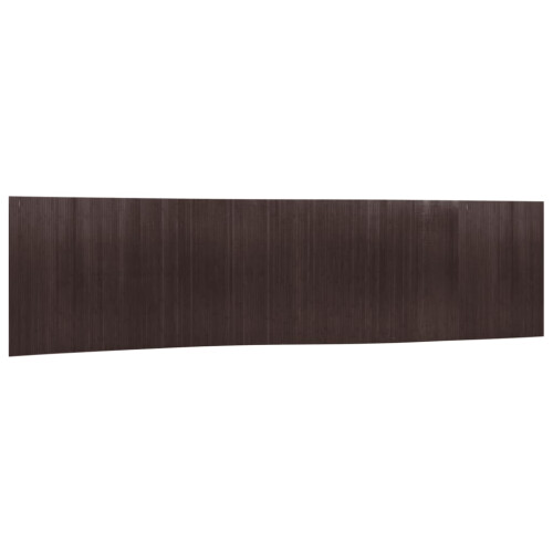 VidaXL vidaXL Room Divider Privacy Screen Panel Room Partition Dark Brown Bamboo