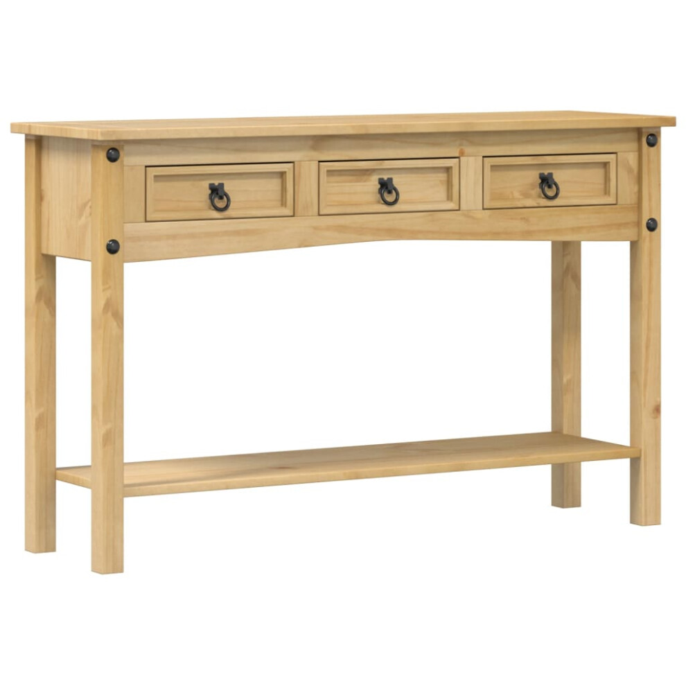 vidaXL Console Table Hallway Side Table Coffee Tea End Table Solid Wood Pine