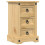 VidaXL vidaXL Bedside Cabinet Nightstand Bed Side Table Bed Cabinet Solid Wood Pine 1