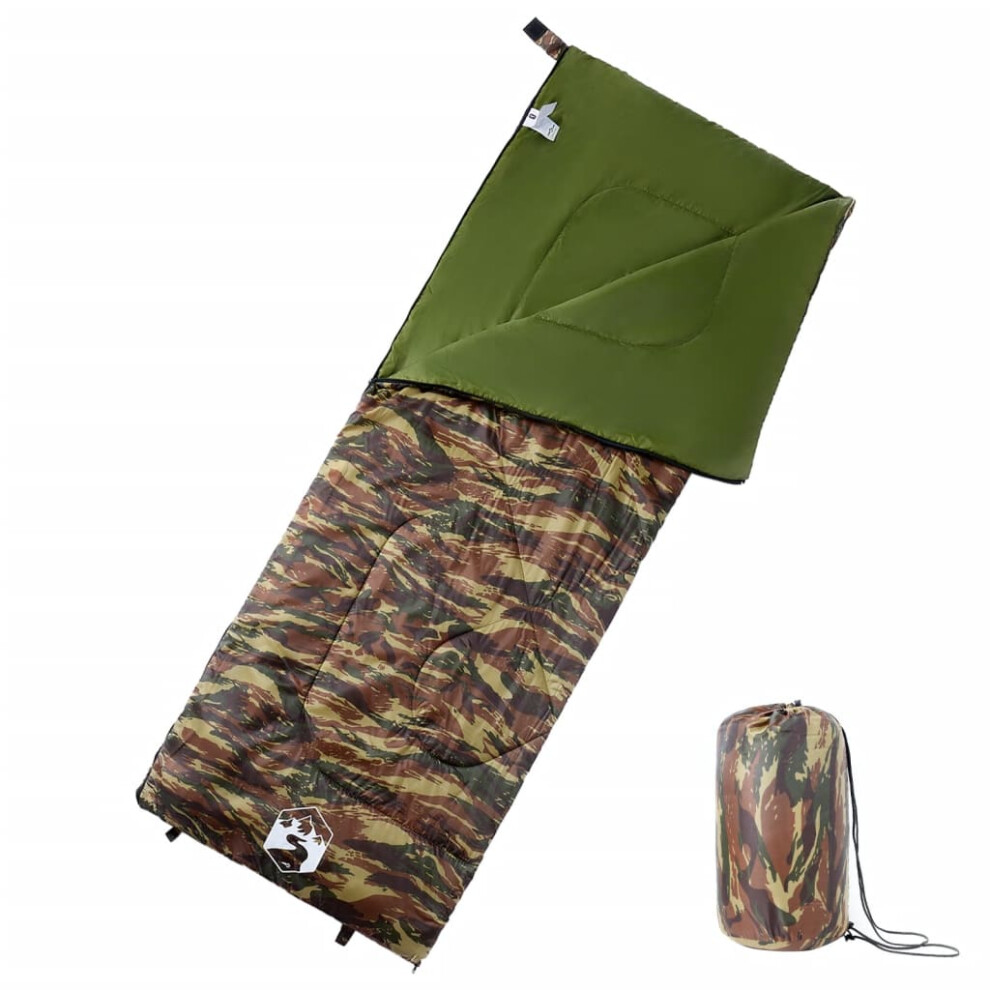 Vidaxl Sleeping Bag For Adults Camping Outdoor Hiking Sleeping Bag 3 Seasons