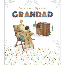 Boofle Very Special Grandad Boofle's Chillaxin'! Cute Father's Day Greeting Card