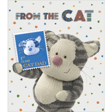 Boofle From The Cat Purrfectly Pawesome! Cute Father's Day Greeting Card